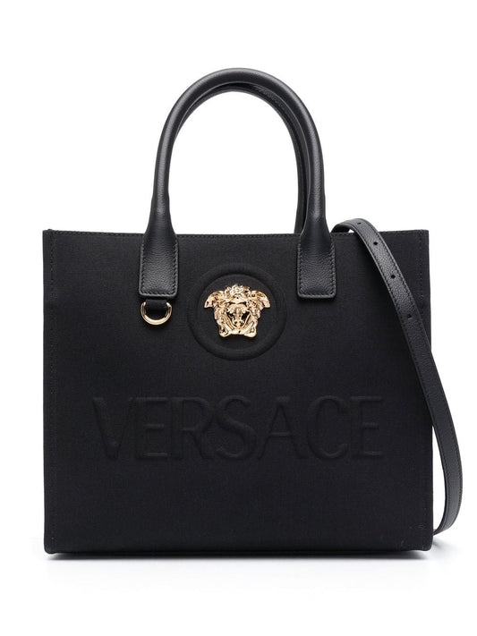 Versace Bags.. Black Shopper Versace