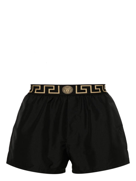 Versace Greca Border swim shorts in Black Beachwear & underwear Versace