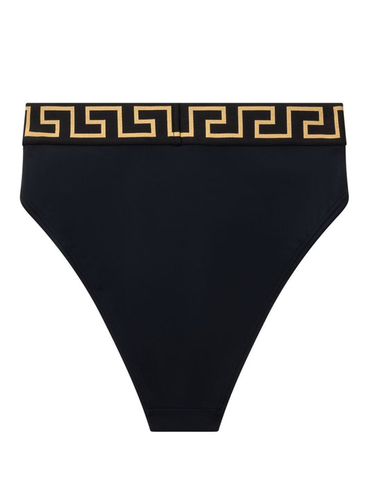 Versace Bikini bottoms with logo band Beachwear & underwear Versace