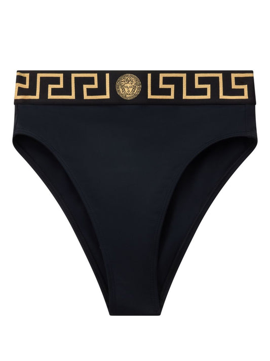 Versace Bikini bottoms with logo band Beachwear & underwear Versace