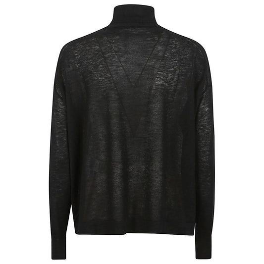 CT PLAGE Sweaters Black Topwear Ct Plage