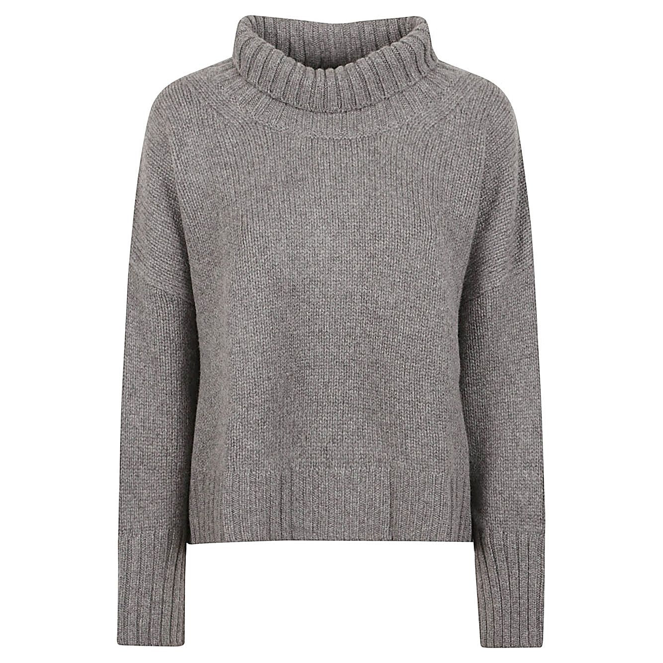 SOFT GOAT Sweaters Grey Topwear SOFT GOAT