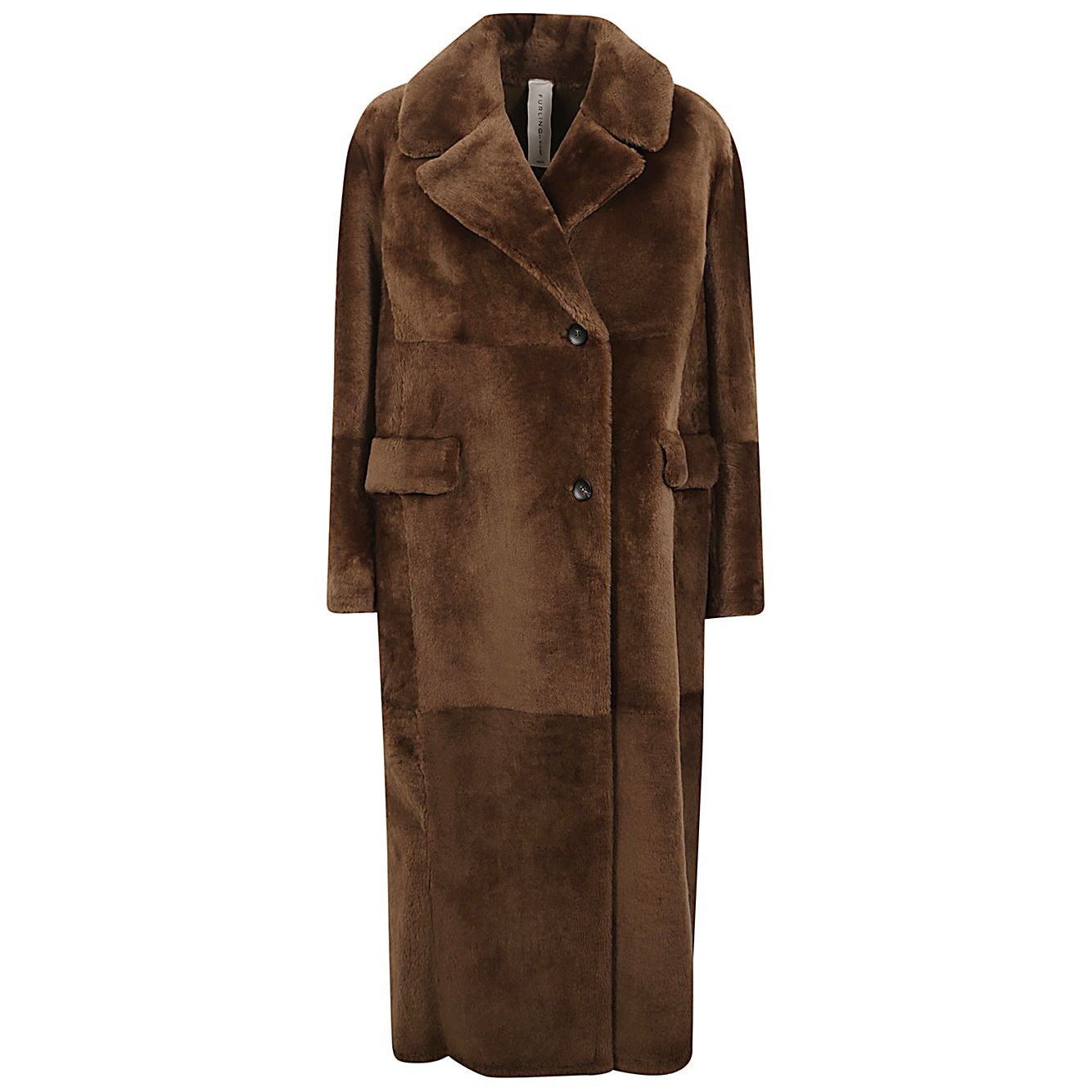 FURLING BY GIANI Coats Brown Jackets Furling By Giani