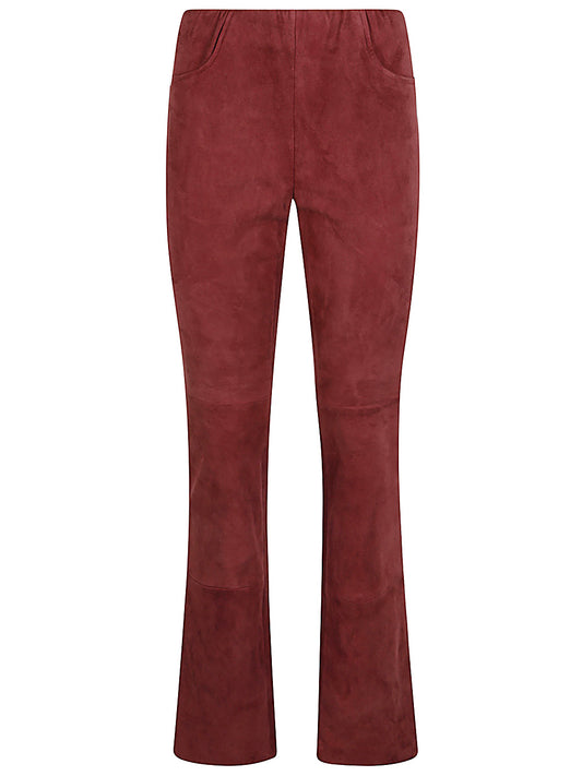 Via Masini 80 Trousers Magenta Trousers Via Masini 80