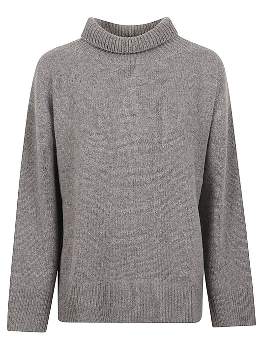 SOFT GOAT Sweaters Grey Topwear SOFT GOAT