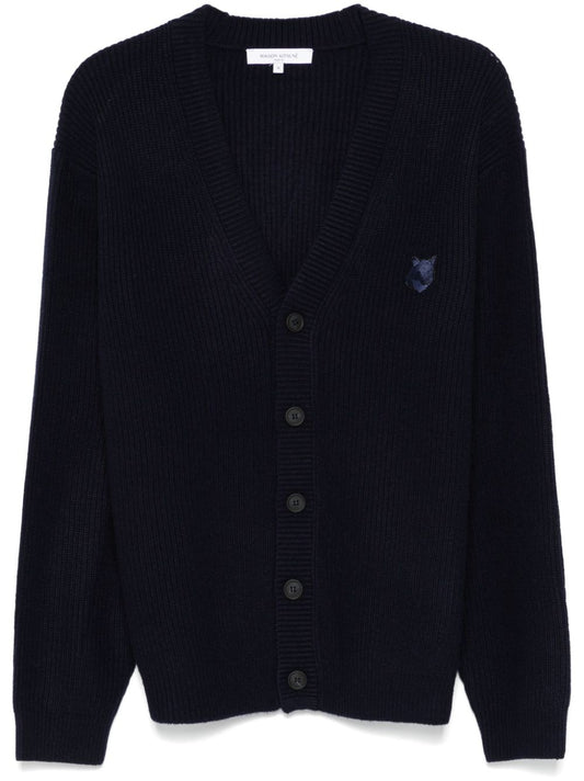 MAISON KITSUNE' Sweaters Blue Topwear Maison Kitsune