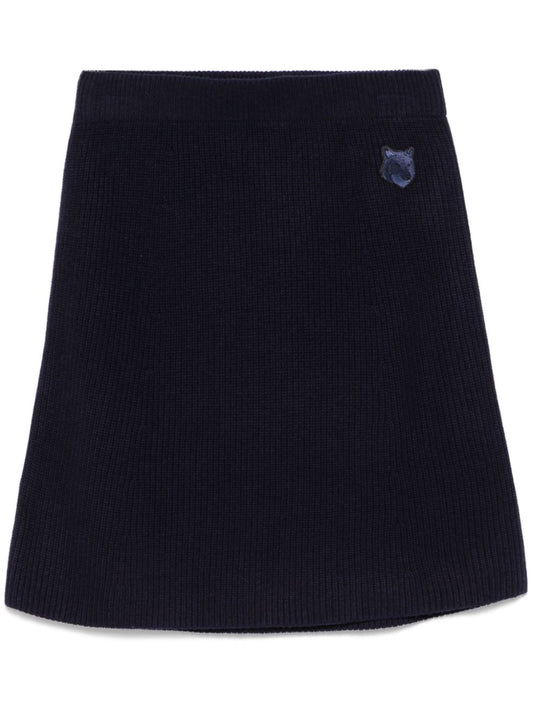 MAISON KITSUNE' Skirts Blue Skirts Maison Kitsune'