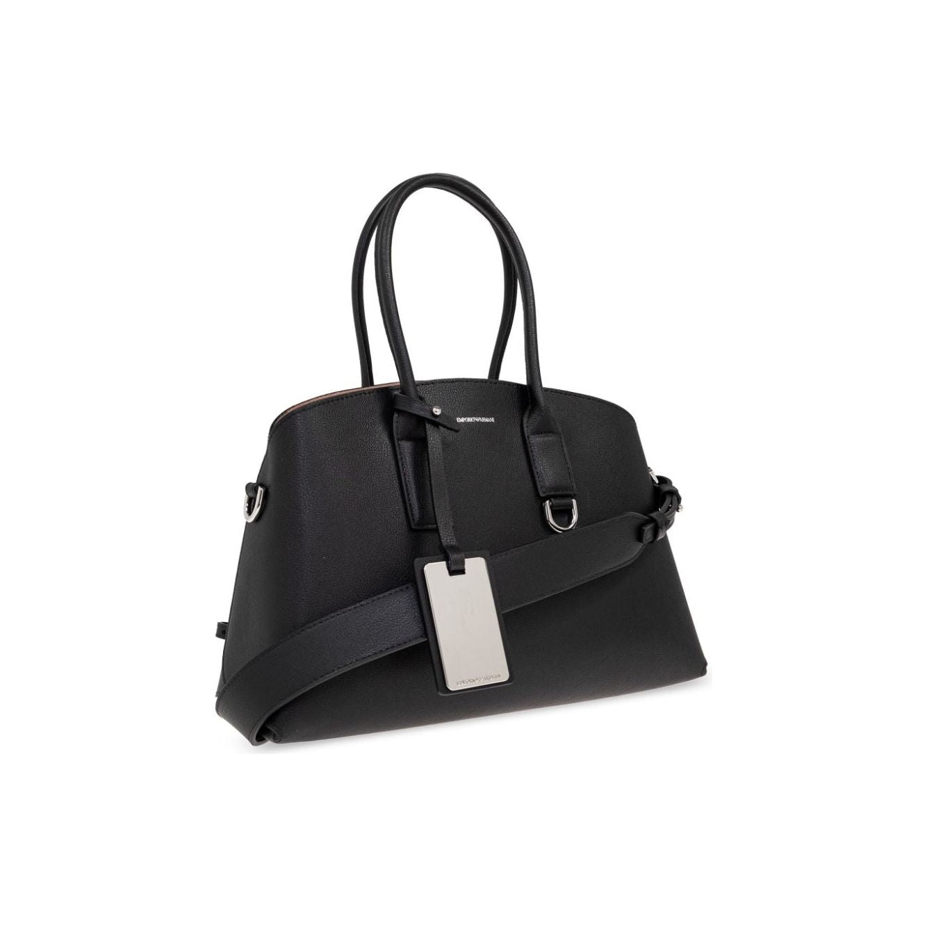 EMPORIO ARMANI CAPSULE Bags.. Black Shopper Emporio Armani