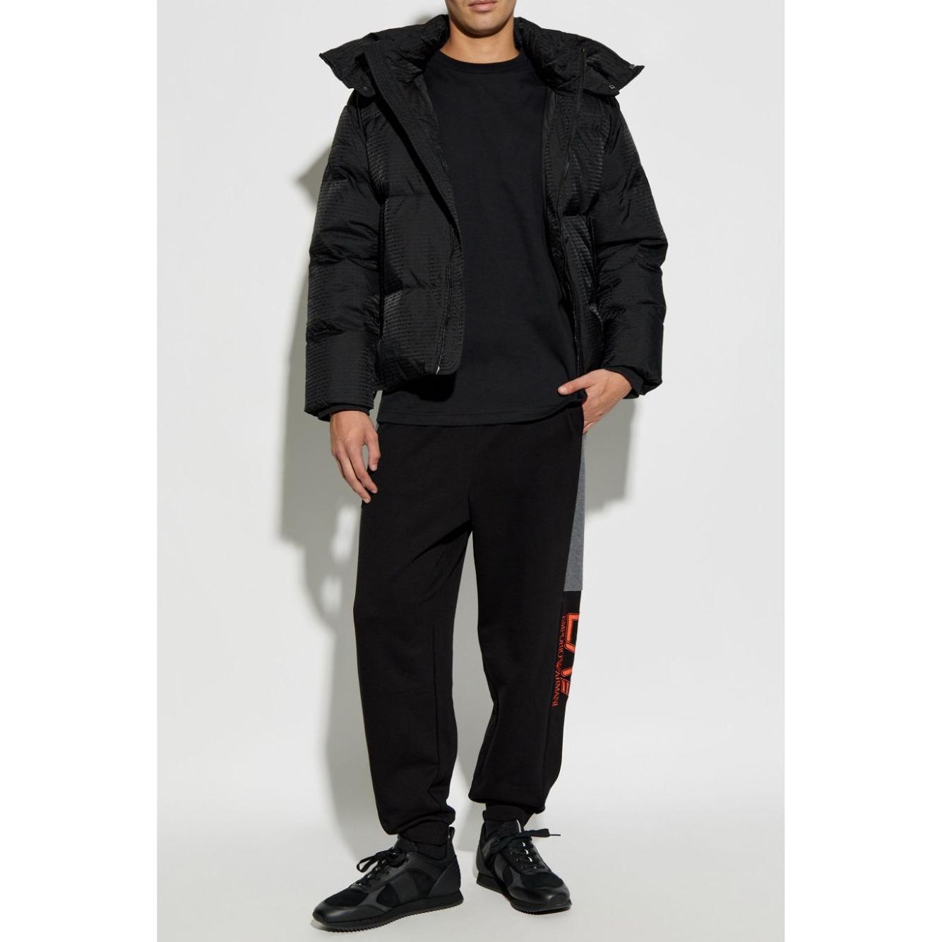 Emporio Armani Coats Black Jackets Emporio Armani