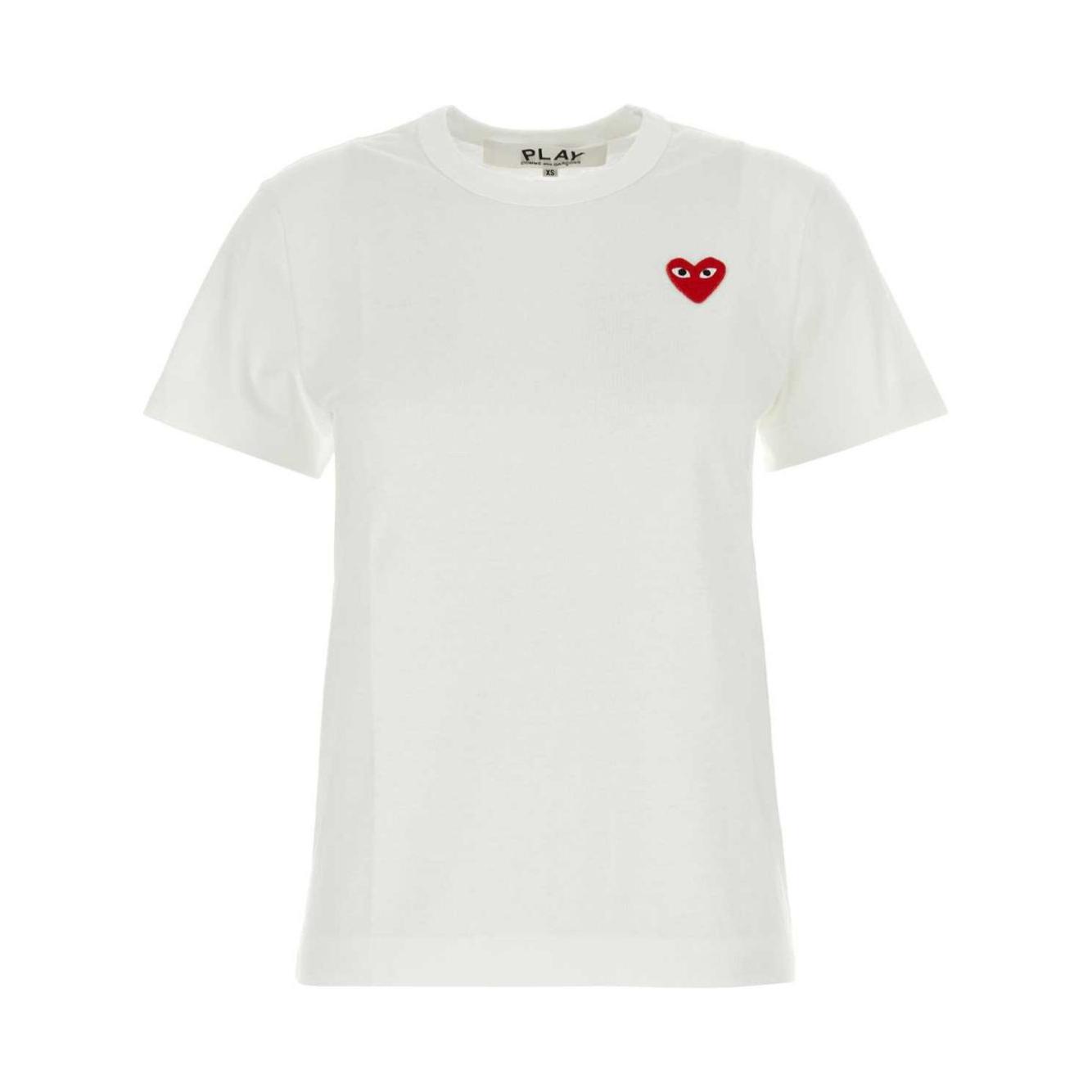 Comme des Garcons T-shirts and Polos White Topwear Comme Des Garcons