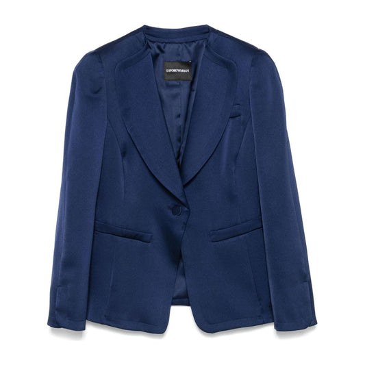 Emporio Armani Jackets Blue Jackets Emporio Armani