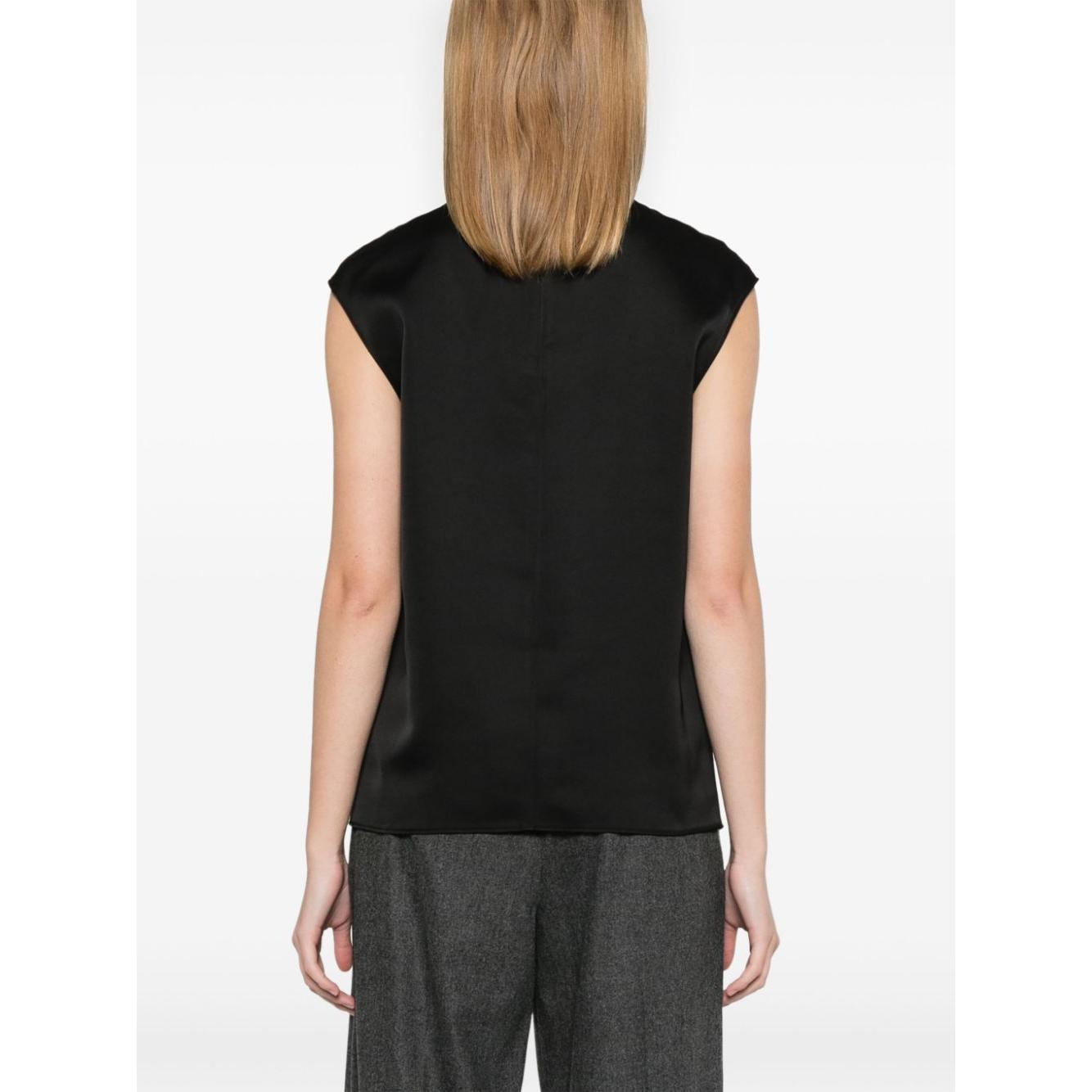 Emporio Armani Top Black Topwear Emporio Armani