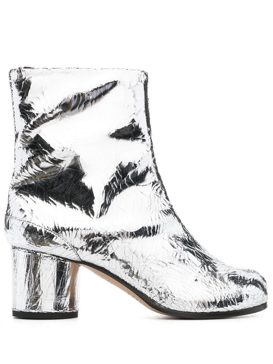 Maison Margiela Boots Silver Boots Maison Margiela