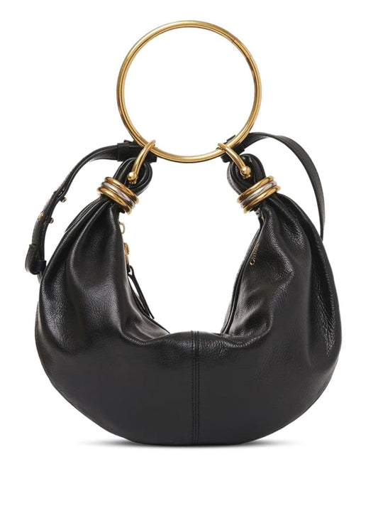 Chloè Bracelet leather shoulder bag Black Handbag Chloè