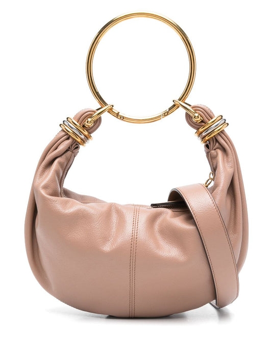 Chloè Small Snake Bracelet Hobo Bag Lilac Handbag Chloè