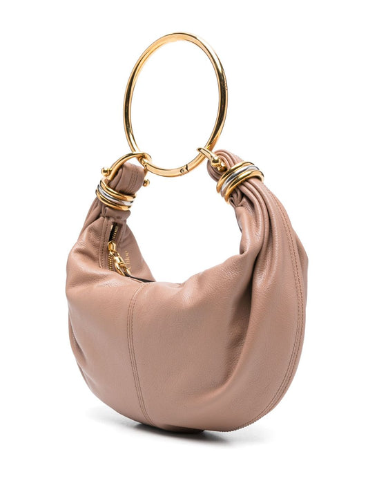 Chloè Small Snake Bracelet Hobo Bag Lilac Handbag Chloè