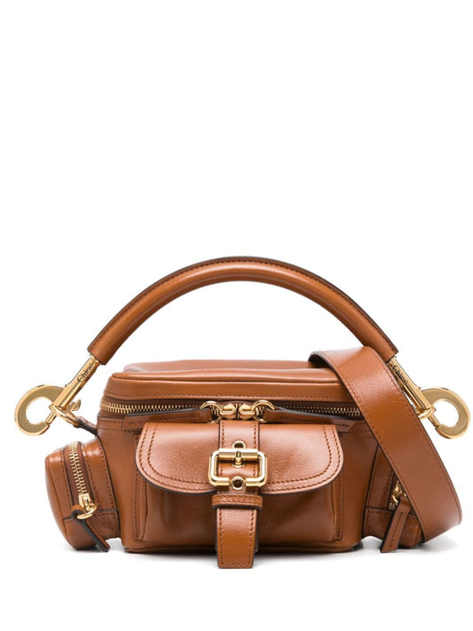 Chloè Women's Camera Bag Leather Brown Shoulder Chloè