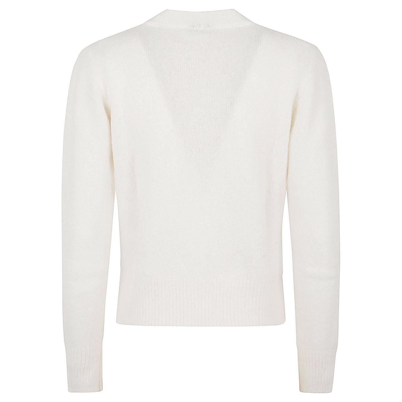 Base Sweaters White Topwear Base