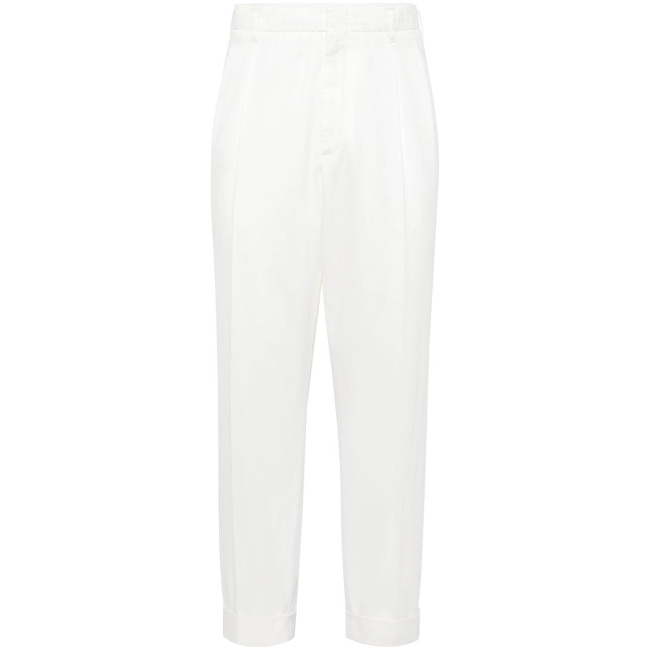 Brunello Cucinelli Trousers White Trousers Brunello Cucinelli