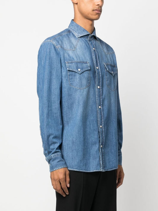 Brunello Cucinelli Denim shirt Shirts Brunello Cucinelli