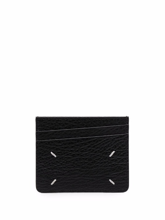 Maison Margiela Wallets Black Small Leather Goods Maison Margiela