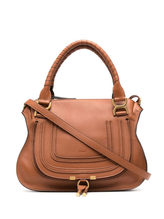 Chloè  Marcie Medium Leather Tote bag Brown Handbag Chloè