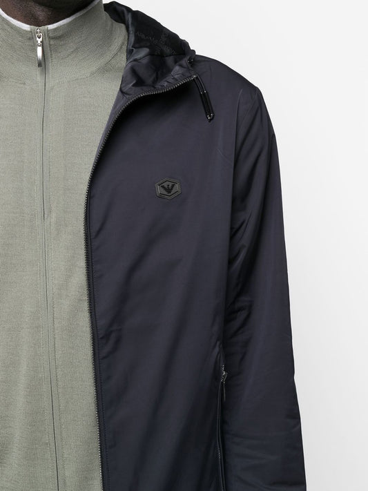 Emporio Armani water-repellent hooded jacket Jackets Emporio Armani