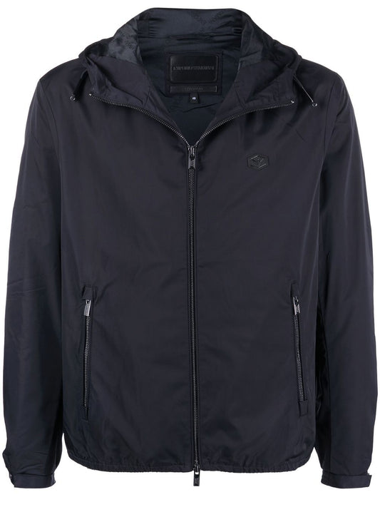 Emporio Armani water-repellent hooded jacket Jackets Emporio Armani