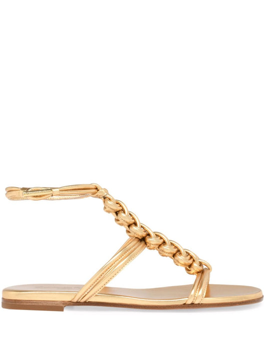 Gianvito Rossi Sandals Golden Sandals Gianvito Rossi