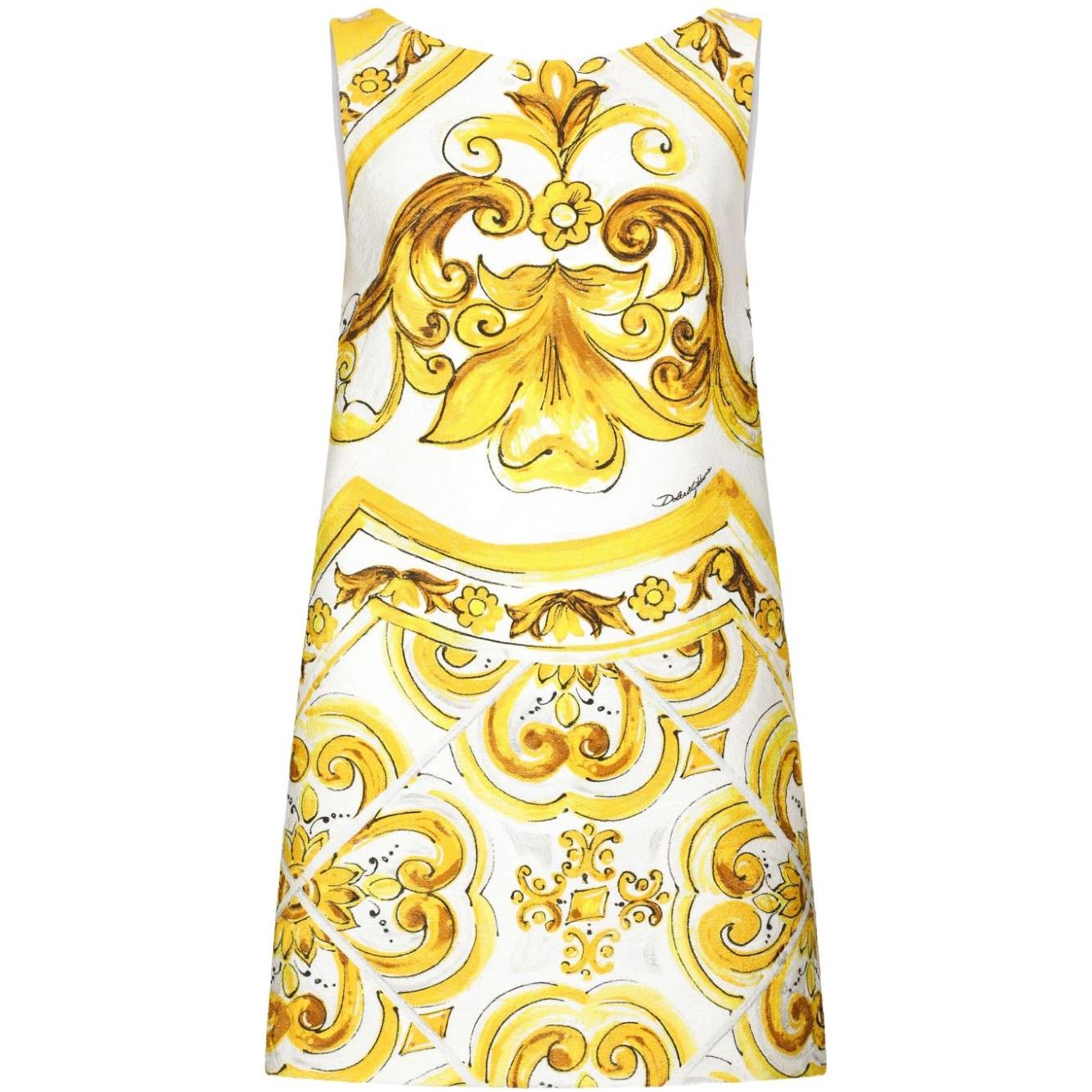 Dolce & Gabbana Dresses Yellow Dresses Dolce & Gabbana