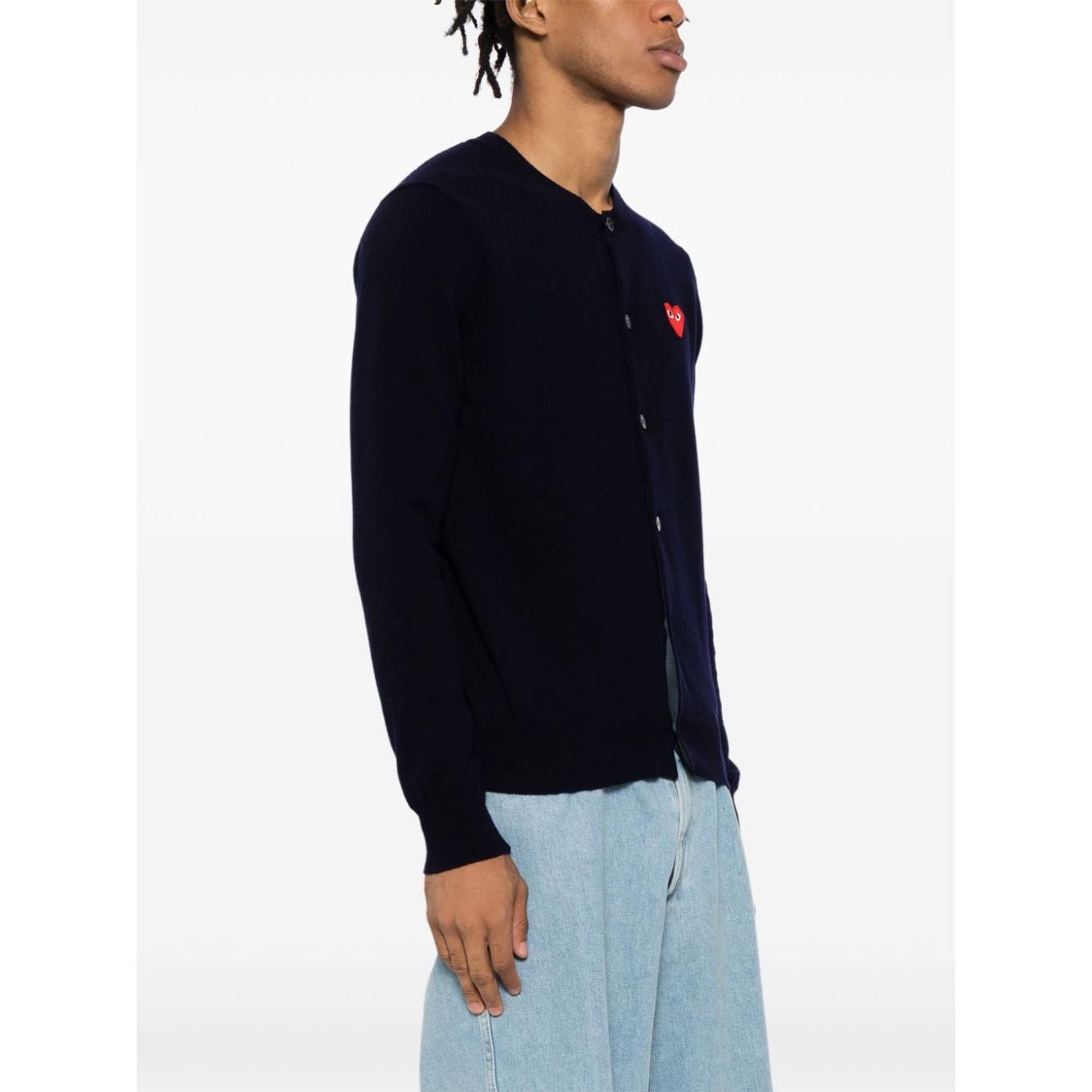 Comme des Garcons Sweaters Blue Topwear Comme Des Garcons