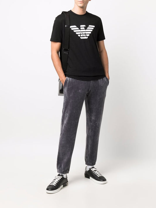 Emporio Armani cotton jersey t-shirt with logo print