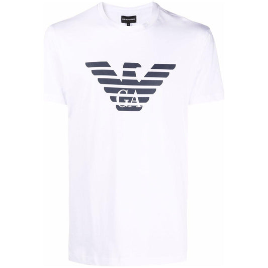 Emporio Armani Eagle logo print t-shirt Topwear Emporio Armani