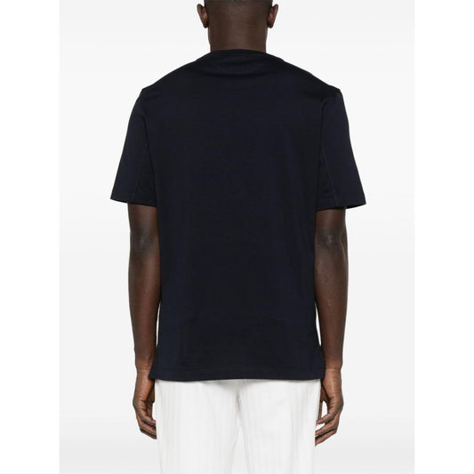 Brunello Cucinelli T-shirts and Polos Blue Topwear Brunello Cucinelli