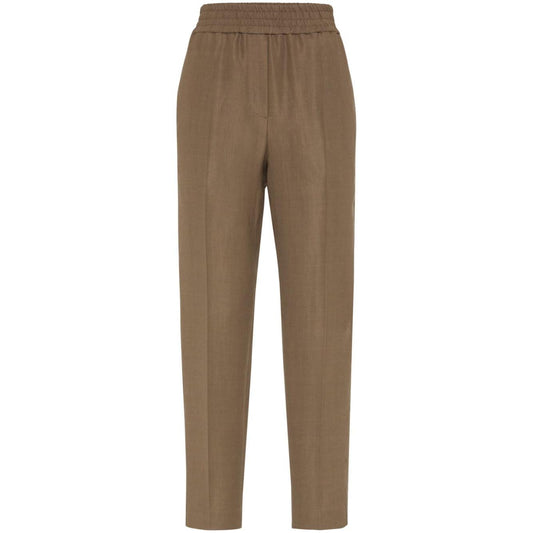 Brunello Cucinelli Trousers Brown Trousers Brunello Cucinelli