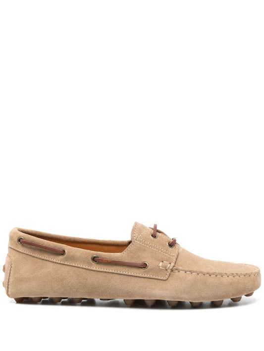 Tod's Flat shoes Beige Moccasins Tod'S