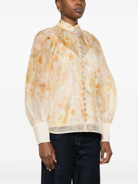 Zimmermann Shirts Yellow Shirts Zimmermann