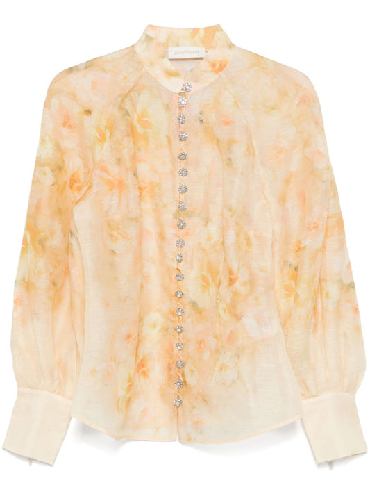 Zimmermann Shirts Yellow Shirts Zimmermann