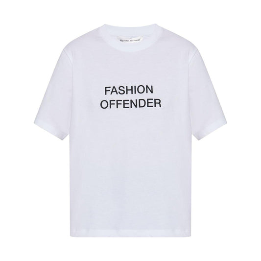 Victoria Beckham T-shirts and Polos White Topwear Victoria Beckham