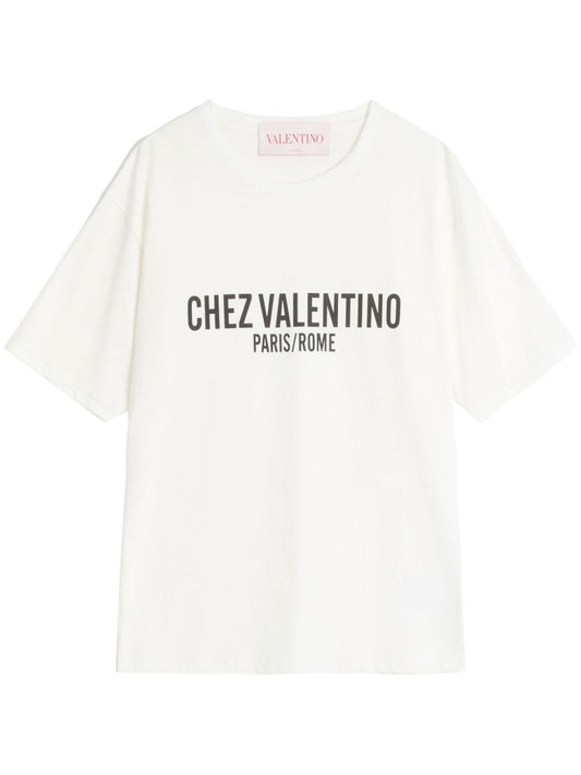 Valentino T-shirts and Polos White Topwear Valentino