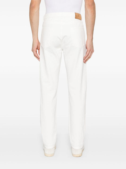 Brunello Cucinelli Jeans White Jeans Brunello Cucinelli