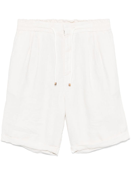 Brunello Cucinelli Shorts White Short trousers Brunello Cucinelli