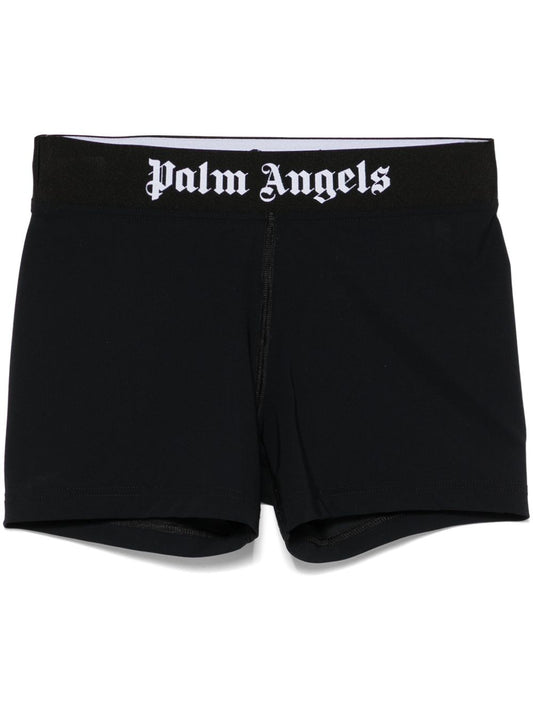 Palm Angels Logo Sports Shorts