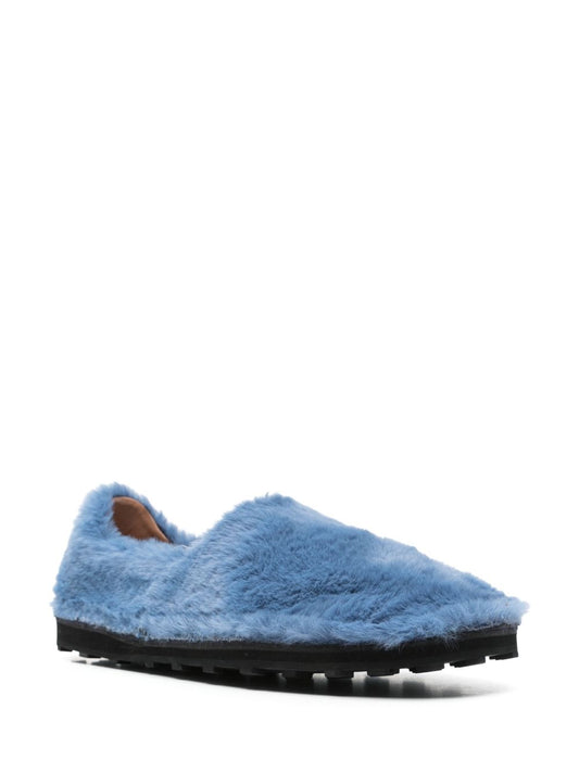 Marni Flat shoes Blue Moccasins Marni