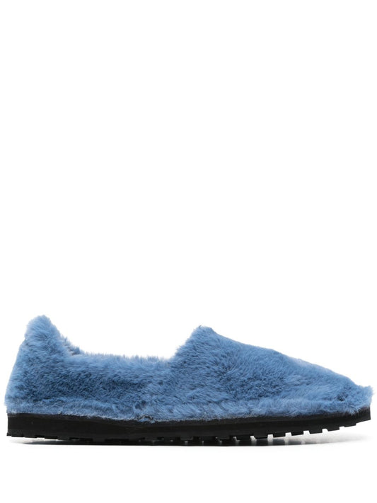 Marni Flat shoes Blue Moccasins Marni