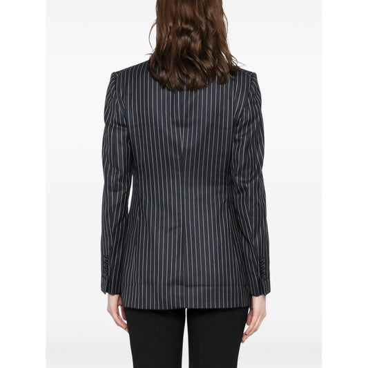 Tom Ford Pinstripe single-breasted blazer Jackets Tom Ford