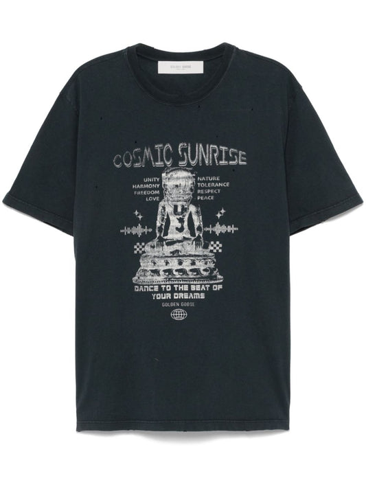 Golden Goose printed T-shirt Topwear Golden Goose