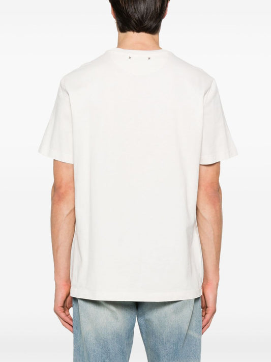 Golden Goose logo print T-shirt Topwear Golden Goose