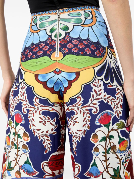 Alice + Olivia printed trousers