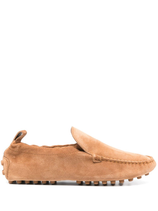 Tod's Flat shoes Camel Moccasins Tod'S